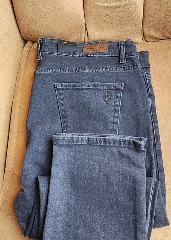 Gri Regular Fit Denim Erkek Jean - Görsel 3