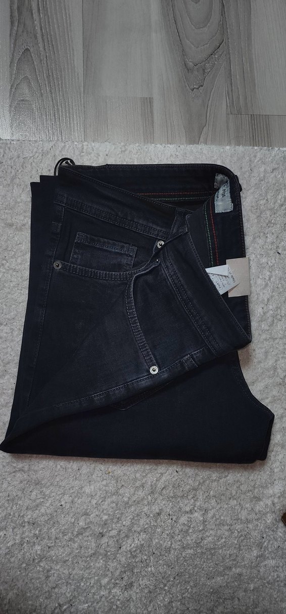 Gri Regular Fit Denim Erkek Jean 32 Beden - Görsel 2