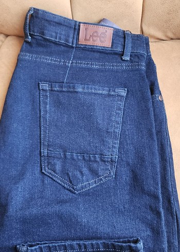 Lee Lacivert Erkek Denim Pantolon - Görsel 3
