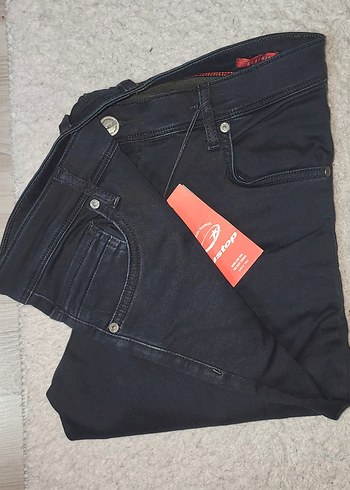 Erkek Koyu Lacivert Regular Fit Denim Jean - Görsel 2