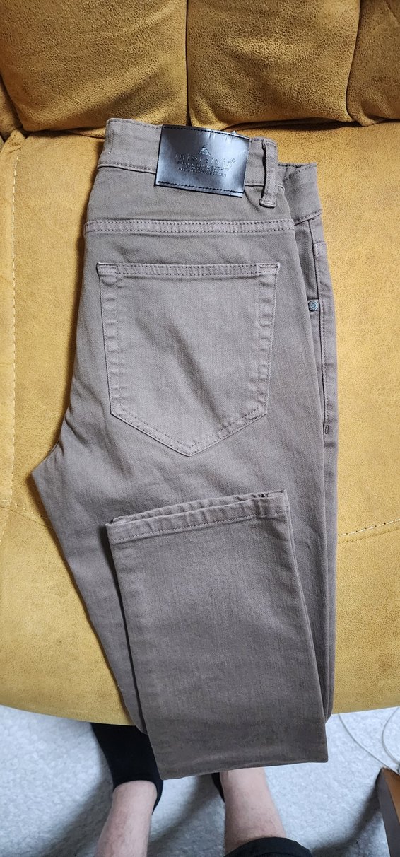 Bej Regular Fit Kot Pantolon - Görsel 3