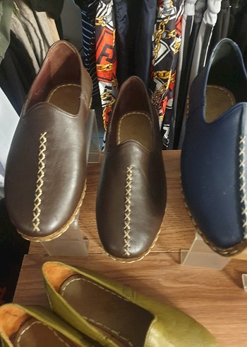 Kahverengi Deri Erkek Espadril 42 ,NO.. - Görsel 8