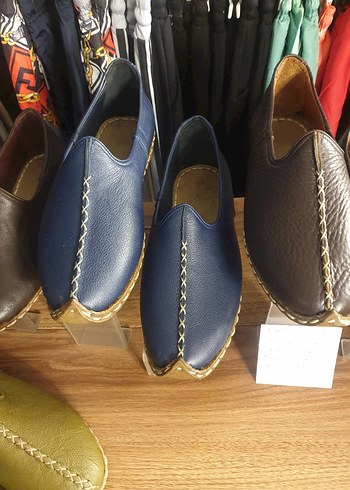 Kahverengi Deri Erkek Espadril 42 ,NO.. - Görsel 2