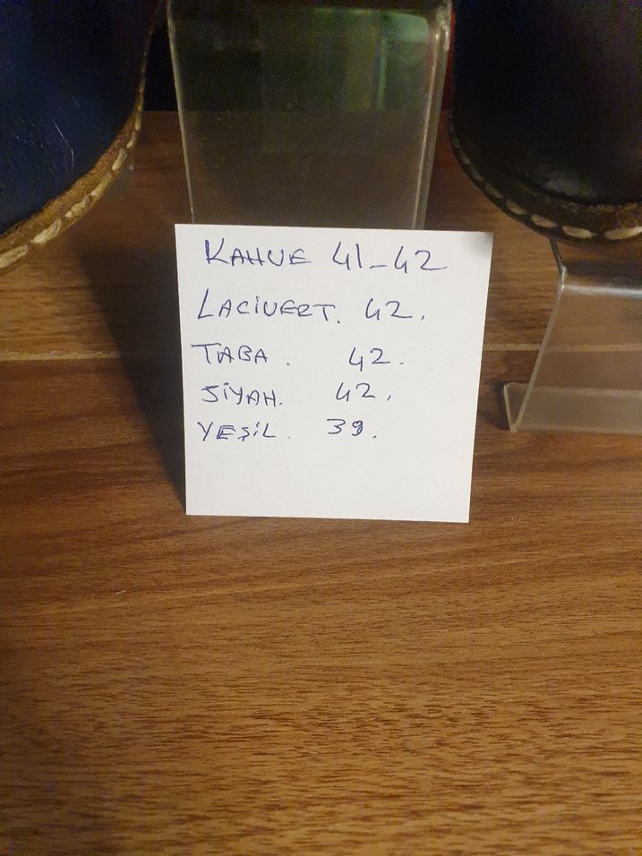 Kahverengi Deri Erkek Espadril 42 ,NO.. - Görsel 5