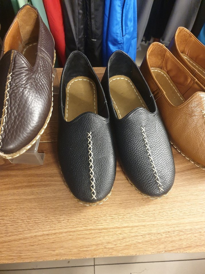 Kahverengi Deri Erkek Espadril 42 ,NO.. - Görsel 3