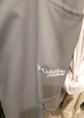 Columbia Columbia Gri Bel Detaylı Rahat Kesim Erkek Pantolon