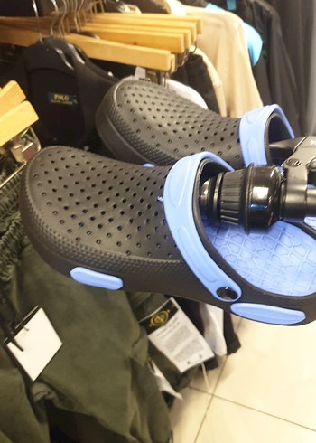 Mavi Siyah Erkek Spor Terlikler GEZER MARKA ORTAPATİK ASTAR. - Görsel 6