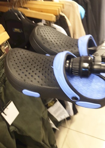 Mavi Siyah Erkek Spor Terlikler GEZER MARKA ORTAPATİK ASTAR. - Görsel 7