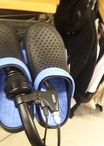 Mavi Siyah Erkek Spor Terlikler GEZER MARKA ORTAPATİK ASTAR. - Görsel 5