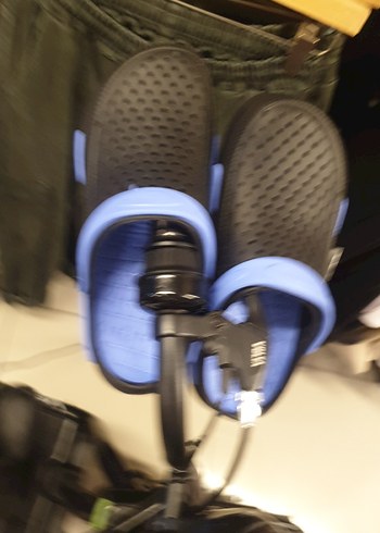 Mavi Siyah Erkek Spor Terlikler GEZER MARKA ORTAPATİK ASTAR. - Görsel 3