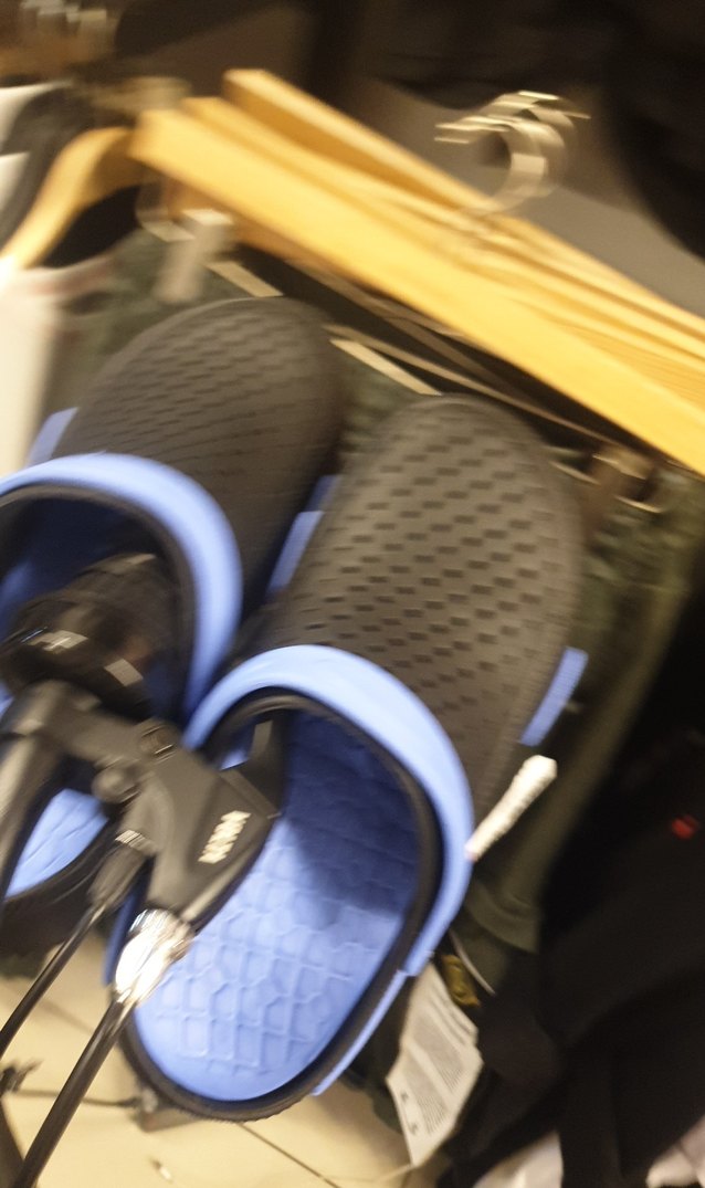 Mavi Siyah Erkek Spor Terlikler GEZER MARKA ORTAPATİK ASTAR. - Görsel 4