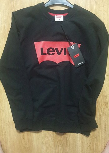 Levis Levi S Siyah Sweatshirt