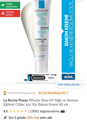 La roche posay effeclar duo - Görsel 2