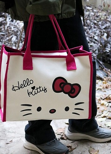 Beden çeşitli Renk Hello Kitty çantası