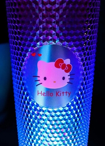  Beden çeşitli Renk Hello Kitty Işıklı bardak