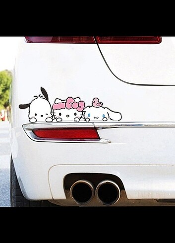 Hello Kitty araba ezdikeri