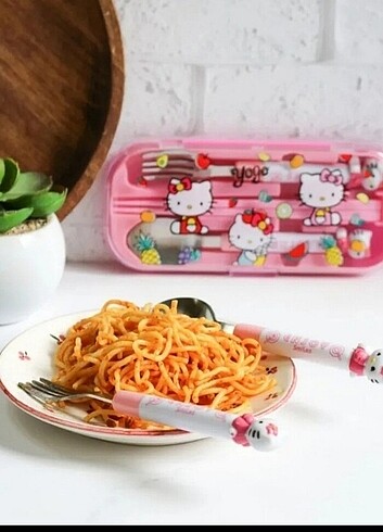 Hello Kitty Hello Kitty kaşık çatal