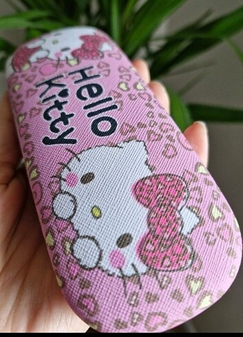 diğer Beden pembe Renk Hello Kitty gözlük kabı 