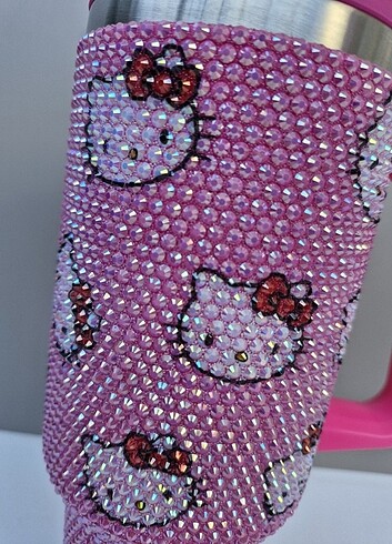  Beden pembe Renk Hello Kitty termos kupa 