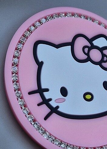 Beden Hello Kitty araba bardak altlığı