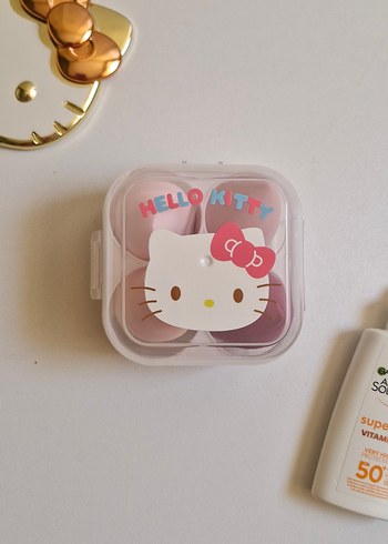 Hello Kitty Makyaj Süngeri Seti