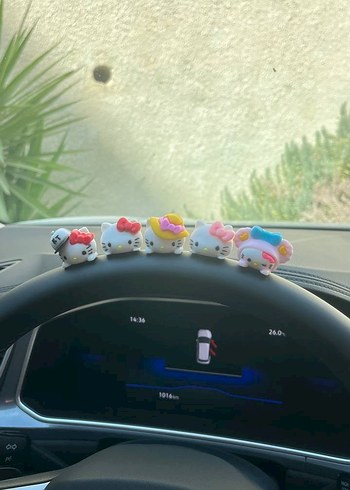Hello Kitty Hello Kitty araba figür seti
