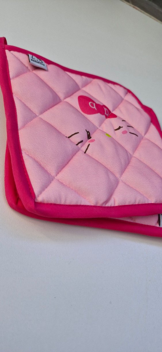 Hello Kitty mutfak tutacak - Görsel 4