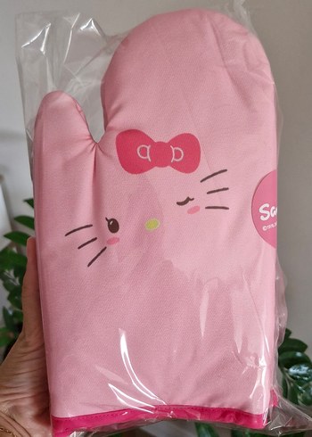 Hello Kitty mutfak eldiveni - Görsel 7