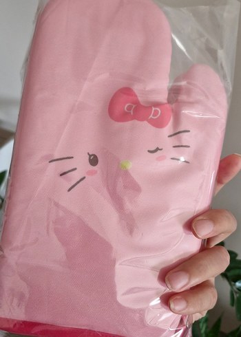 Hello Kitty mutfak eldiveni - Görsel 9