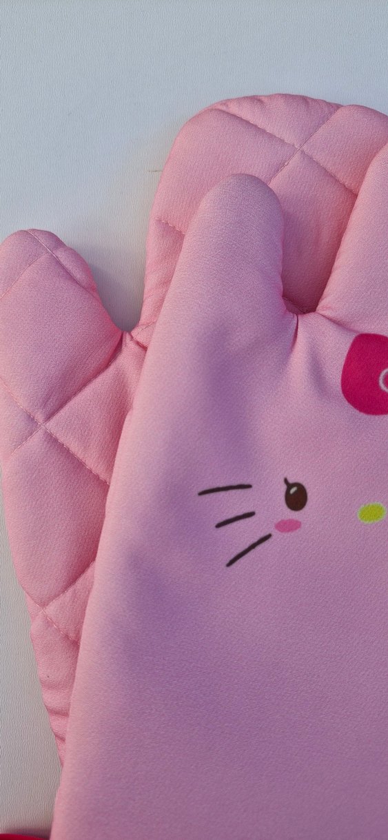 Hello Kitty mutfak eldiveni - Görsel 3