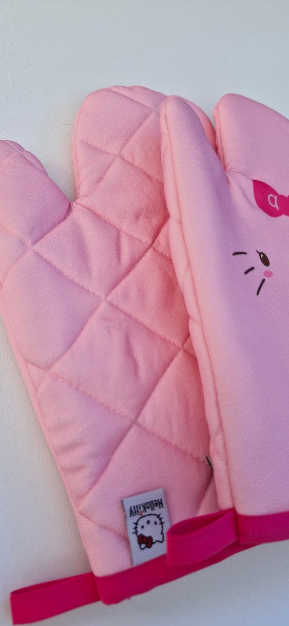 Hello Kitty mutfak eldiveni - Görsel 5