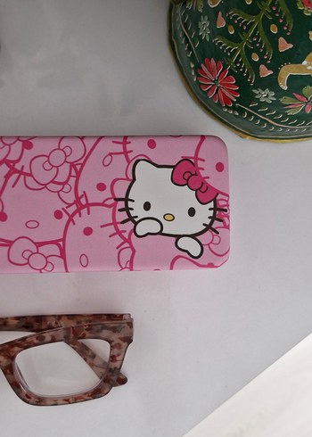 Hello Kitty gözlük kabı - Görsel 3