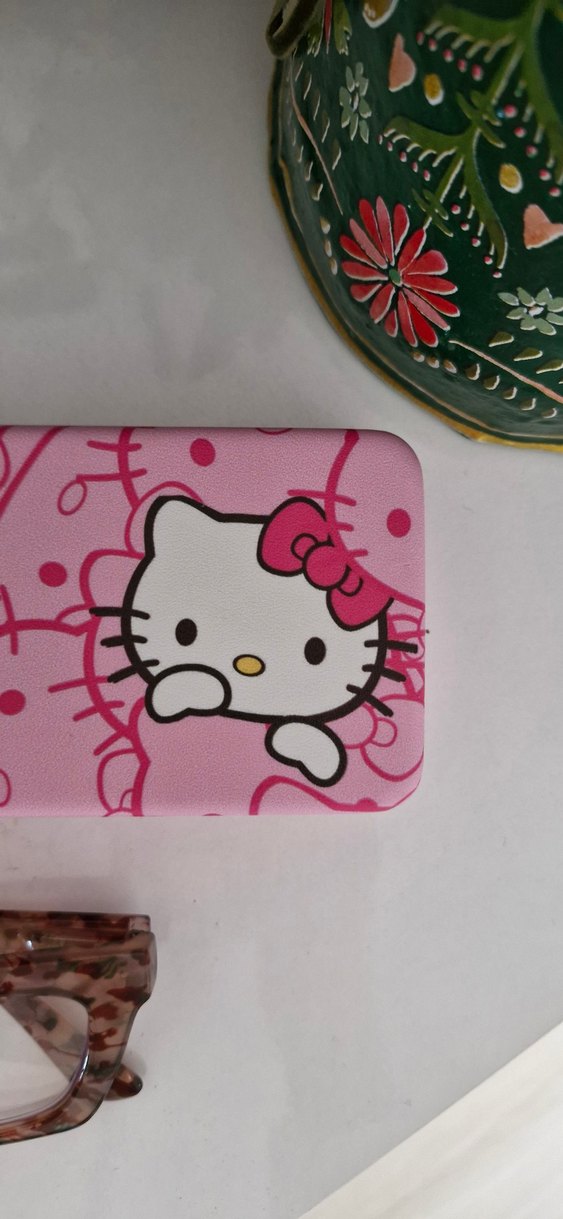 Hello Kitty gözlük kabı - Görsel 4