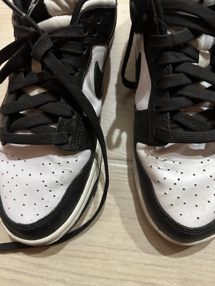 Siyah Beyaz Bağcıklı Kadın Spor Ayakkabı - Görsel 2