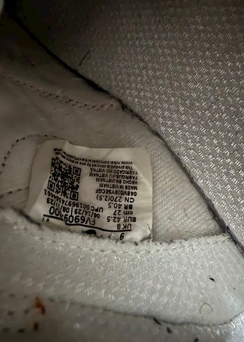 Nike Beyaz Turuncu Bağcıklı Spor Ayakkabı - Görsel 5