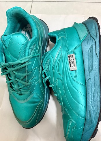 Turkuaz Bağcıklı Spor Ayakkabı - Görsel 2