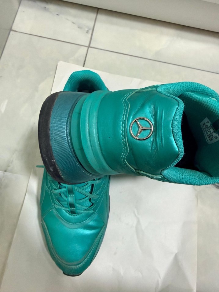 Turkuaz Bağcıklı Spor Ayakkabı - Görsel 3