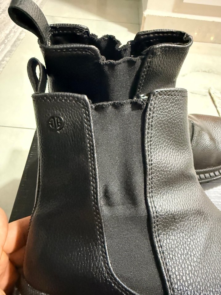 Siyah Fermuarlı erkek Botu - Görsel 3