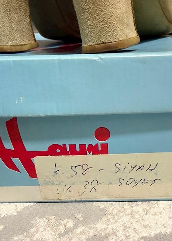 Bej Süet Kadın Klasik Topuklu Ayakkabı - Görsel 3