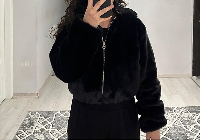 Pull and Bear Pull bear suni kürklü mont
