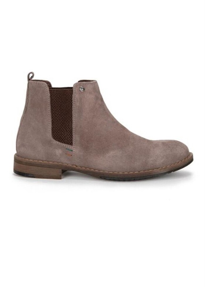 PİERRE CARDİN GERÇEK DERİ ERKEK BOT/ VİZON RENGİ  - Görsel 2