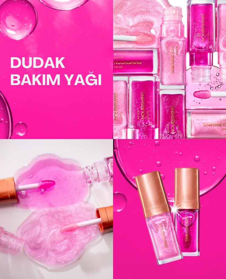 Avon Besleyici Parlak Pembe Dudak Parlatıcısı - Görsel 2