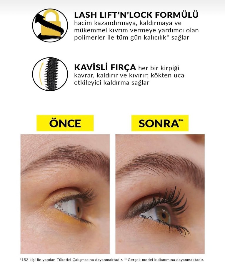 Avon Wonder Curl Maskara - Sarı Parlak - Görsel 3
