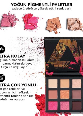 Avon Ultra Colour Roses Göz Farı Paleti - Görsel 2