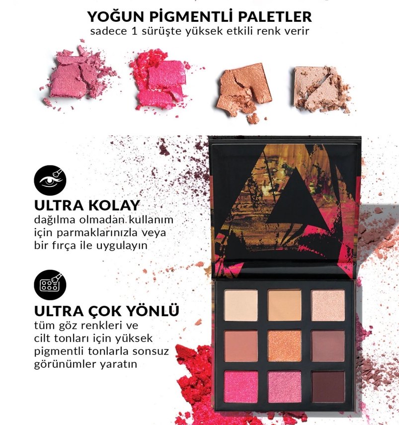 Avon Ultra Colour Roses Göz Farı Paleti - Görsel 2
