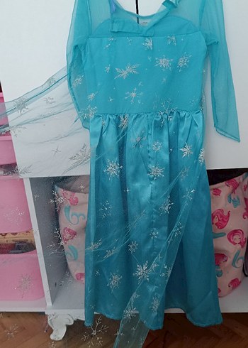 7 Yaş Beden Elsa kıyafet