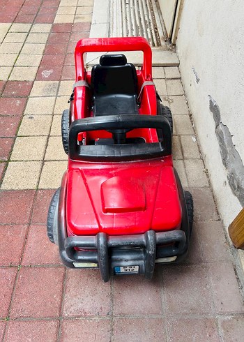 Kırmızı Nitro Elektrikli Binilebilir Araba - Görsel 3