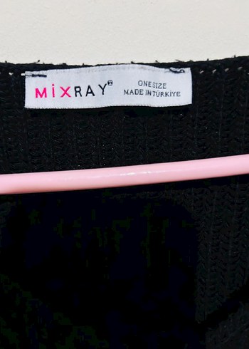 Siyah Oversize Triko Kadın Kazak - Görsel 3