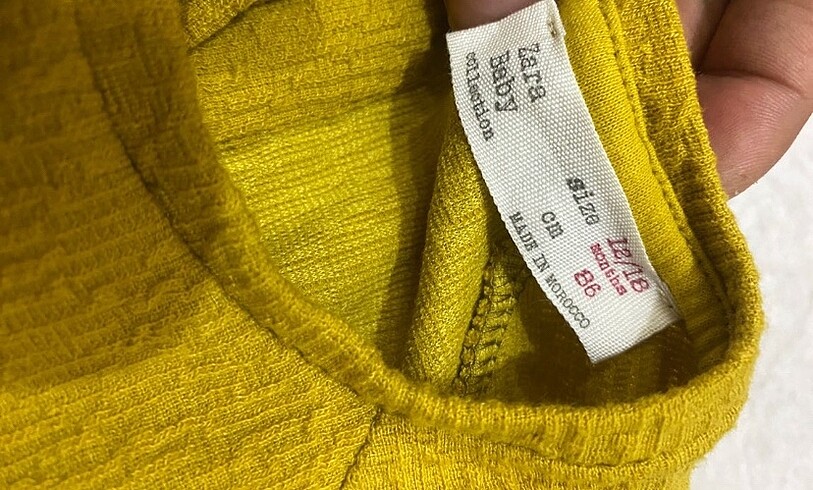 Zara Kız bebek tulum