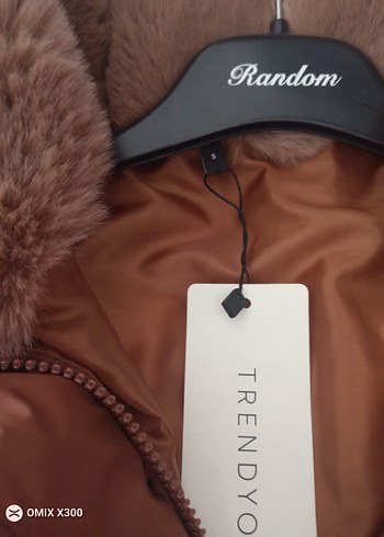 Kahverengi Kadın Kürklü Kış Montu - Görsel 4